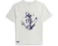 Футболка с принтом якоря из хлопкового джерси для детей постарше Polo Ralph Lauren Kids