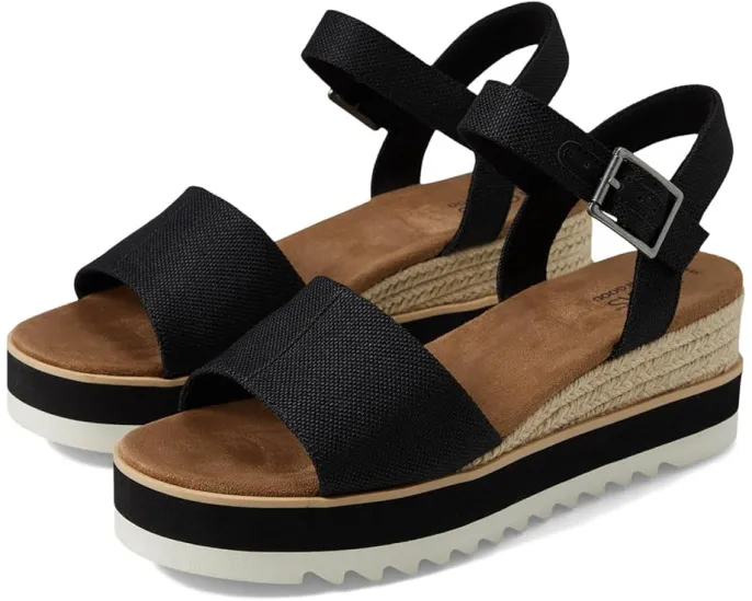 Босоножки на платформе TOMS Diana с регулируемой лодыжечной лямкой