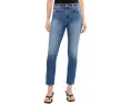 Джинсы AG Jeans Мари с зауженным прямым кроем, средняя посадка
