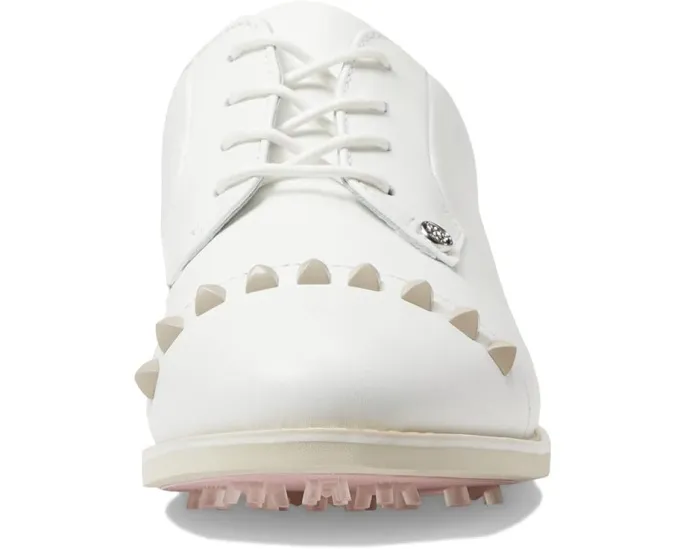 Гольф обувь GFORE Stud Cap Toe Gallivanter с кожаным верхом