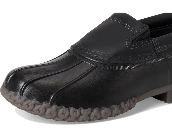 Слипоны L.L.Bean Rubber Moc из кожи с резиновой подошвой