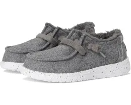 Hey Dude Kids Wendy Wool Cozy детские лоферы из шерсти с утепленной подкладкой
