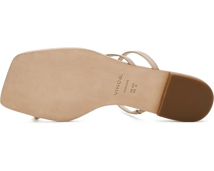 Сандалии Vince Polli Strappy с металлическим кольцом и пеной в стельке