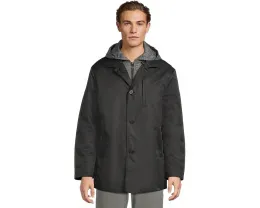 Johnston & Murphy дождевик Upton Water-Resistant с отстегивающейся подкладкой