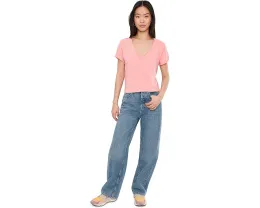 Укороченный топ Take 2 с V-образным вырезом для многослойности Free People We The Free