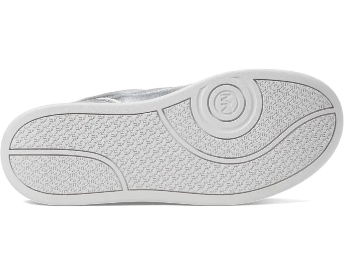 Кроссовки MICHAEL Michael Kors Hayes Lace Up на платформе с металлическим ПВХ верхом