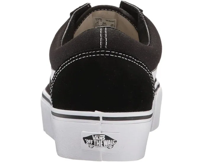 Кроссовки Vans Old Skool Platform с увеличенной подошвой и замшевым верхом