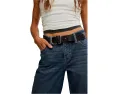 Джинсы Free People Tennessee Low Rise Bf с поясом на шлевках и пятью карманами