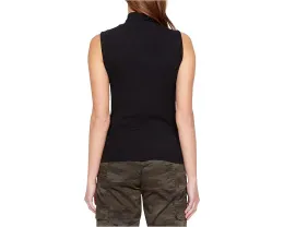 Sanctuary Топ без рукавов Essential Sleeveless Mock Neck из стрейч-вискозы