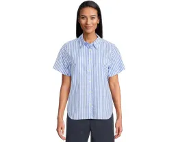 Хлопковая поплиновая рубашка Essential с коротким рукавом от L.L.Bean