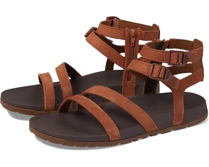 Высокие сандалии Chaco Lowdown Leather Strappy High из мягкой замши