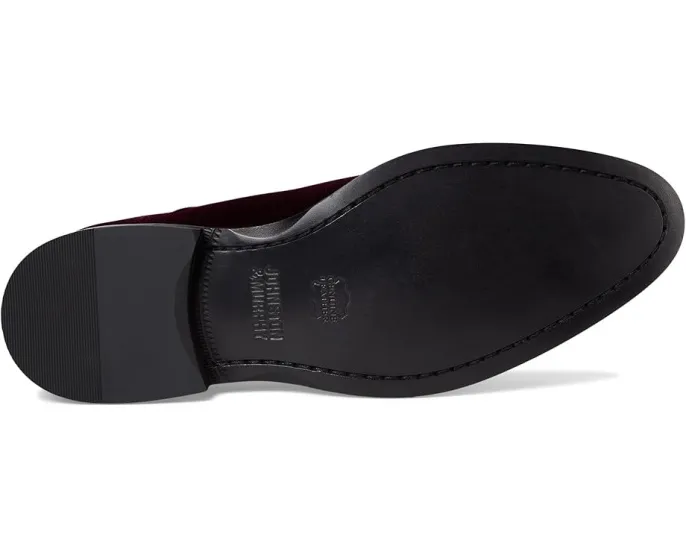 Лоферы Johnston & Murphy Gavney без шнуровки на бархатном верхе