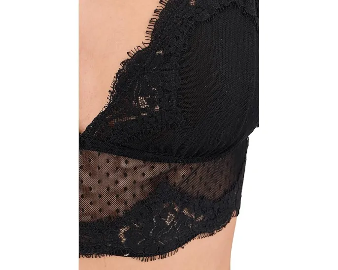 Free People Длинное бра Fiona с V-образным вырезом и треугольными чашками