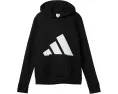 Толстовка adidas Kids Essential с капюшоном и большим логотипом из флиса
