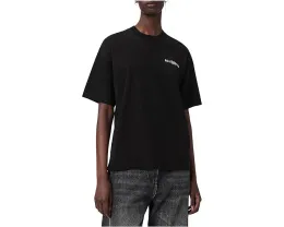 Футболка AllSaints Ania Etta с оверсайз крой и принтом