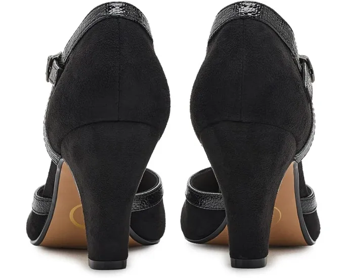 Туфли Journee Collection Olina Pumps с ремешком на щиколотке