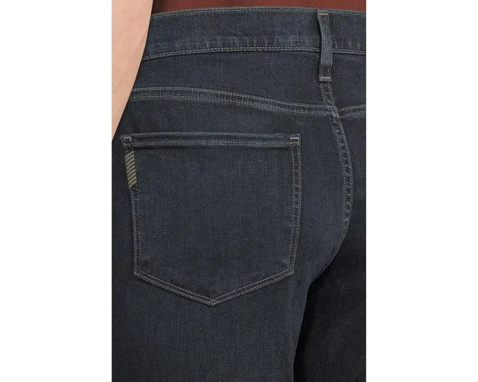 Джинсы Paige Lennox Transcend Slim Fit в оттенке Dade с премиум стрейчем и потертостями