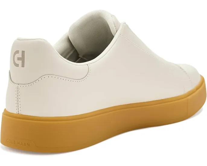 Кроссовки Cole Haan Grandpro Luxe Slip-On с эластичными шнурками и кожаной подошвой
