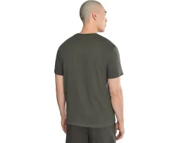 Футболка Armani Exchange с крупным блочным логотипом из мягкого хлопкового джерси