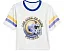 Футболка с полосатым кокеткой Junk Food Clothing для детей NFL Los Angeles Rams