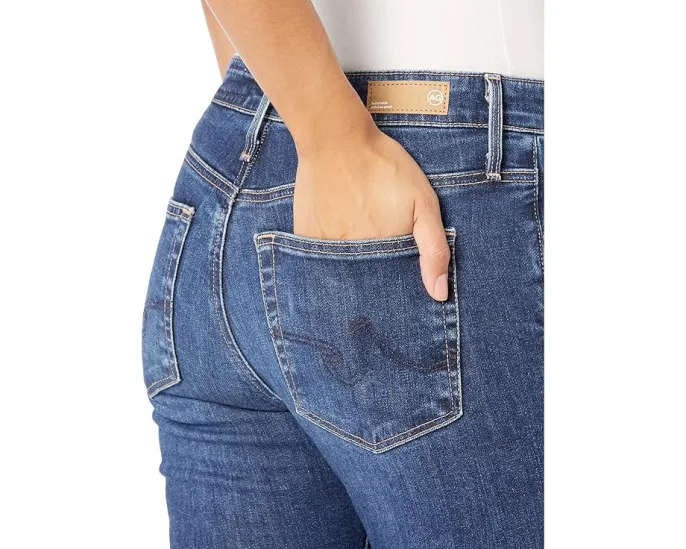 Джинсы AG Farrah High-Rise Skinny зауженные с высокой посадкой