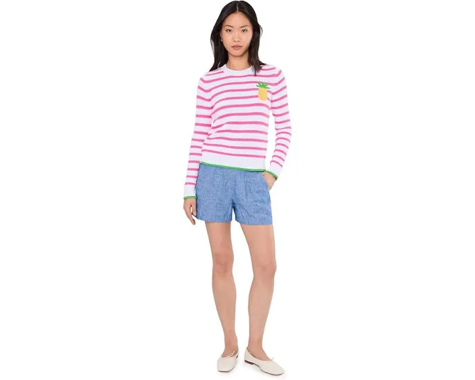 Льняные шорты Lilly Pulitzer Captina высокие