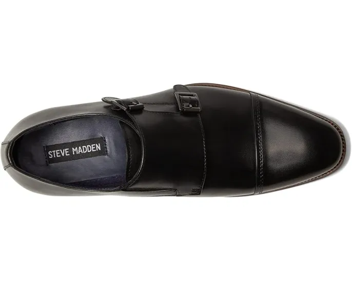 Steve Madden Teon оксфорды с двойной пряжкой и квадратным миндальным носком