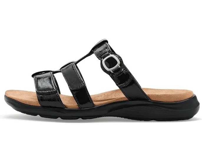 Сандалии Clarks Kitly Pearl с ремешками на липучке и текстильной подкладкой