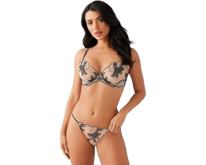 Бюстгальтер Wacoal Midnight Soiree Underwire с вышивкой и металликом