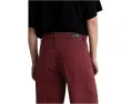 Широкие джинсы AG Saige Mid-Rise Wide Leg из смесовой ткани