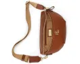 Поясная сумка Lauren Ralph Lauren из натуральной кожи с регулируемым ремнем
