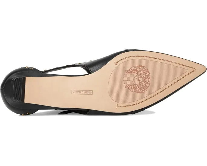 Vince Camuto Мюли Valkie на низком каблуке с Т-образным ремешком и декоративными шипами