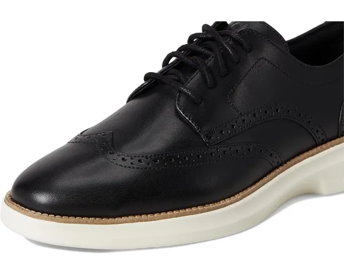 Оксфорды Cole Haan Grand Shadowlite Wingtip с кожаной подкладкой и умной подошвой