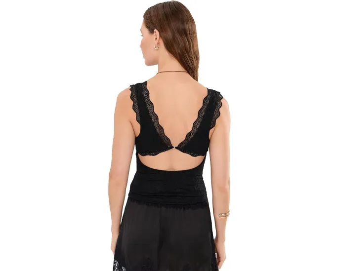 Кружевной топ Loved You First Lace Cami Free People с открытой спиной