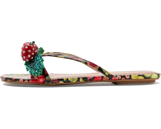 Плоские сандалии Garrik с украшениями и круглым мысом от Blue by Betsey Johnson