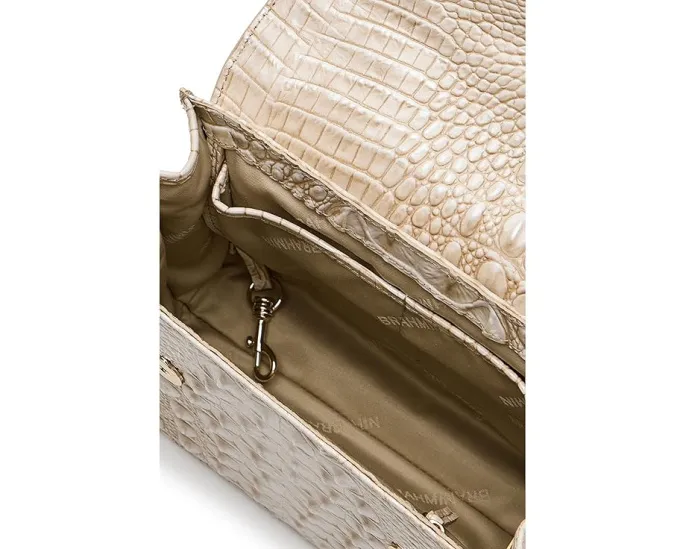 Сумка-сатчел Mod Small Hallie от Brahmin с бамбуковыми ручками