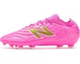 Бутсы New Balance Tekela Team Low Mg V5 розовые для скорости и контроля
