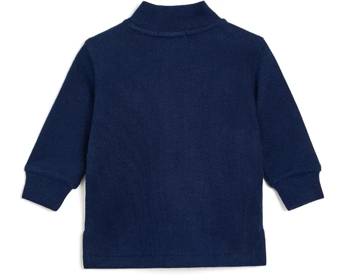 Polo Ralph Lauren водолазка Estate-Rib 3/4 с молнией для малышей