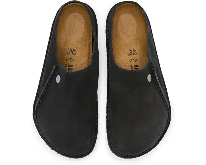 Клоги Birkenstock Zermatt 365 из замши с цепкой подошвой и формованной стелькой