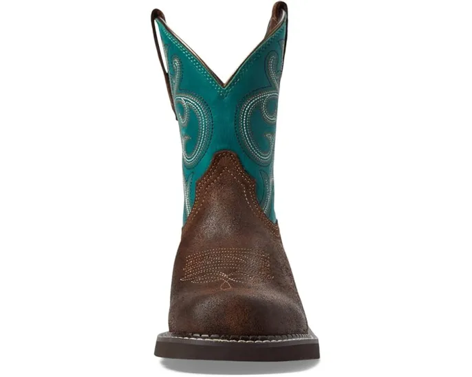 Ковбойские ботинки Ariat Fatbaby Heritage с круглым носком и технологией 4LR