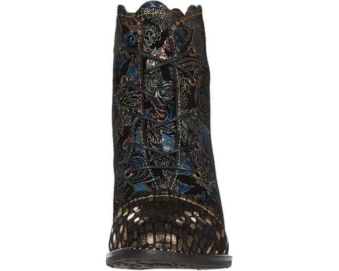 Ботинки Glitterail с шнуровкой и принтом пейсли от L'Artiste by Spring Step