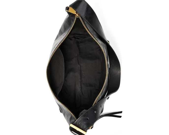 Женская сумка через плечо AllSaints Jean Rey из кожи с эффектом кракелюра