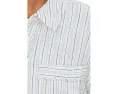 Free People полосатая льняная рубашка Laurel