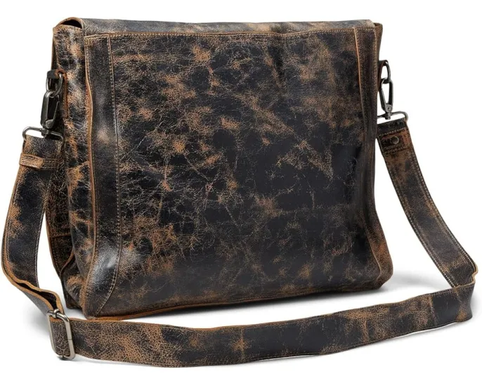 Сумка Bed Stu Hampton II через плечо с откидным клапаном