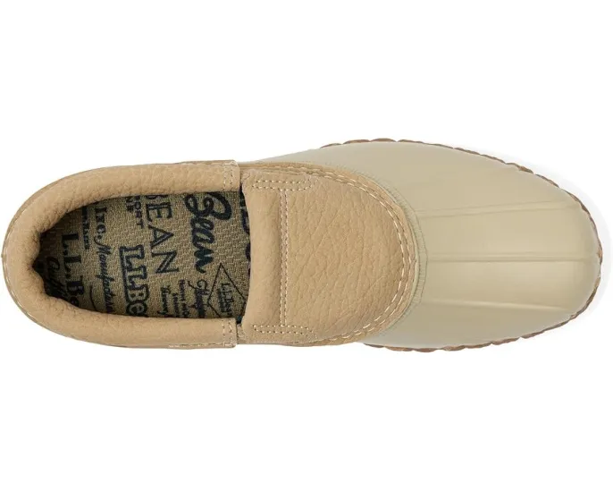 Мокасины L.L.Bean Rubber Moc Slip On из мягкой кожи с водонепроницаемой подошвой