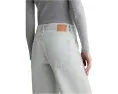 Джинсы Saige Mid-Rise Wide Leg AG Jeans в Luminance со свободной посадкой