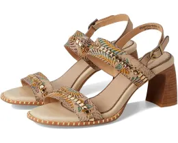 Сандалии L'Artiste by Spring Step Starstud с металлическими акцентами и массивным каблуком