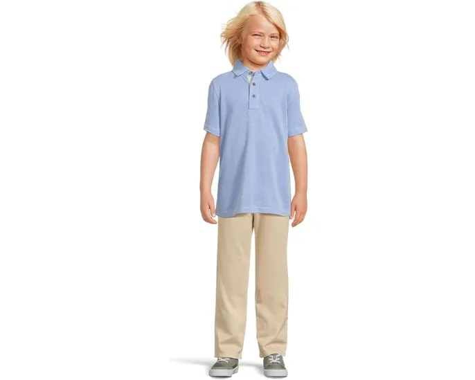 Поло Johnston & Murphy Kids в винтажном стиле с текстурой слэб