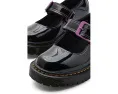 Туфли Mary Jane Dr. Martens Bex J с блестящим сердцем на массивной подошве