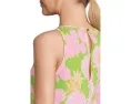 Платье Lilly Pulitzer Dixi с цветочным принтом и рюшей по подолу